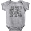 take naps Baby Bodysuit