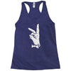 bunny sign Racerback Tank