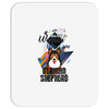 who loves german shepherd Mousepad