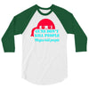 guns dont kill people 3/4 Sleeve Shirt