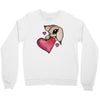 bunny rabbit love Crewneck Sweatshirt