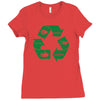 rock paper scissors Ladies Fitted T-Shirt