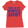 This Is My Hunting Shirt Ladies Fitted T-Shirt