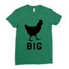big cock Ladies Fitted T-Shirt