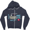 chucknorium Zipper Hoodie