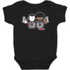pulp fiction cartoon ideal birthday present or gift Baby Bodysuit
