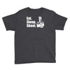 v6 eat sleep shoot Youth Tee