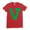 couple v Ladies Fitted T-Shirt