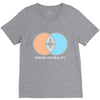 dream or reality V-Neck Tee