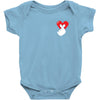 love more pocket Baby Bodysuit