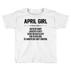 April Girl Hated By Many Toddler T-shirt
