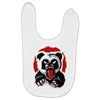 angry panda Baby Bibs