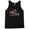 i love cats it's people who annoy me Tank Top