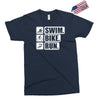 v6 swim bike run Exclusive T-shirt