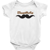 mustache (2) Baby Bodysuit