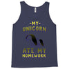 my unicorn ate my homework Tank Top