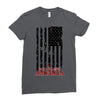 god bless america Ladies Fitted T-Shirt