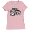 stoned in wonderland Ladies Fitted T-Shirt
