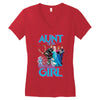 aunt of the birthday girl Women's V-Neck T-Shirt