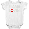 llama lovin' lover Baby Onesie