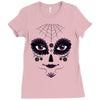 girl day of the dead Ladies Fitted T-Shirt