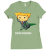 what's in his briefqueso Ladies Fitted T-Shirt