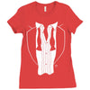 late night tux Ladies Fitted T-Shirt