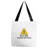 not found Tote Bags