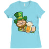 saint patrick day Ladies Fitted T-Shirt