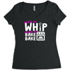 watch me whip watch me bake bake Women's Triblend Scoop T-shirt