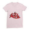 lace up Ladies Fitted T-Shirt