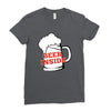 Beer Inside Ladies Fitted T-Shirt