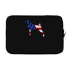 patriotic boxer Laptop sleeve
