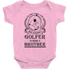 Golfer Brother Baby Onesie