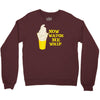 now watch me whip Crewneck Sweatshirt