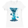 water storm Ladies Fitted T-Shirt