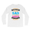 Super Cool Dad Of A Freaking Awesome Daughter Long Sleeve Shirts