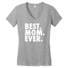 best. mom. ever Women's V-Neck T-Shirt