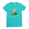 chaos and destruction Ladies Fitted T-Shirt