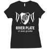 river plate de argentina futbol soccer Ladies Fitted T-Shirt