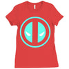 deadpool Ladies Fitted T-Shirt