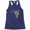 girl butterfly head Racerback Tank