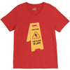 the floor is lava V-Neck Tee