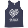 my boxer is my valentine Tank Top