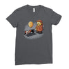 we all float Ladies Fitted T-Shirt