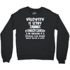 halloween is scary but stomach cancer is deadly spread the word lep sa Crewneck Sweatshirt