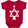 chrismukkah tree christmas Baby Bodysuit