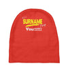 it's a surname thing Baby Beanies