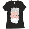 Jake Paul Santa Face Ladies Fitted T-Shirt