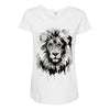 lion Maternity Scoop Neck T-shirt
